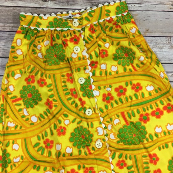 Vintage Lanz Original flower power maxi skirt - Picture 2 of 6